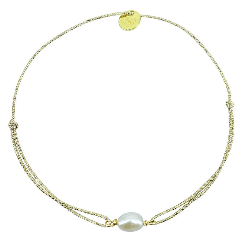 Sophie Deschamps Bijoux Lagoon Bracelet - White Sophie Deschamps Bijoux Lagoon Bracelet - White