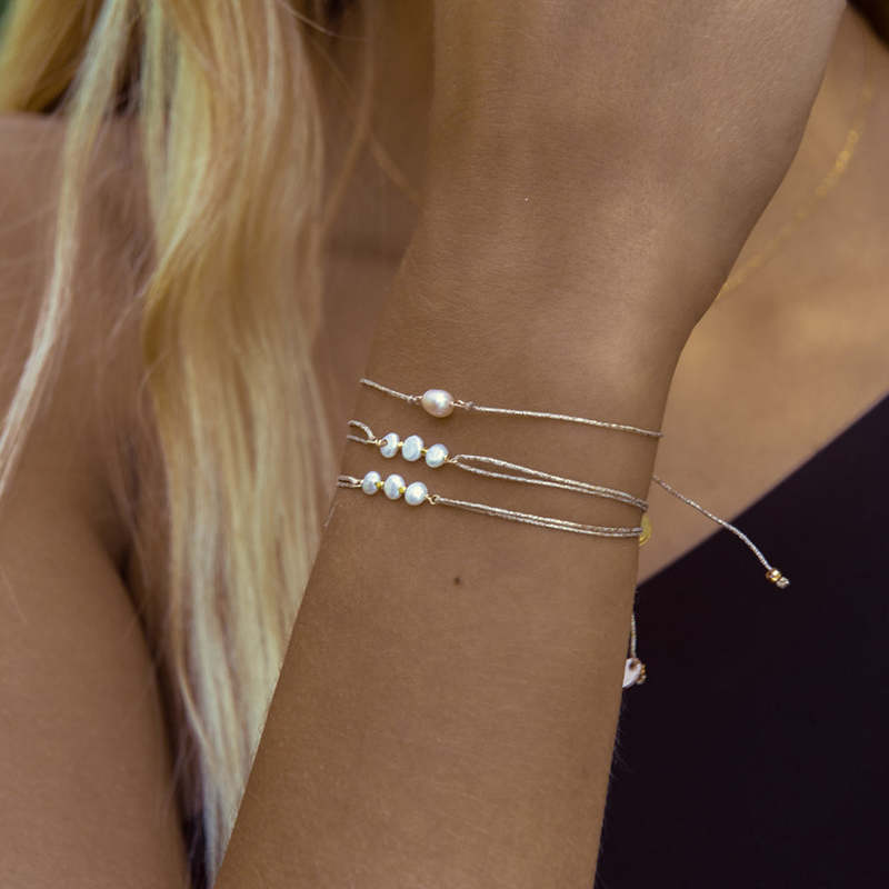 Sophie Deschamps Bijoux Lagoon Bracelet - White Sophie Deschamps Bijoux Lagoon Bracelet - White