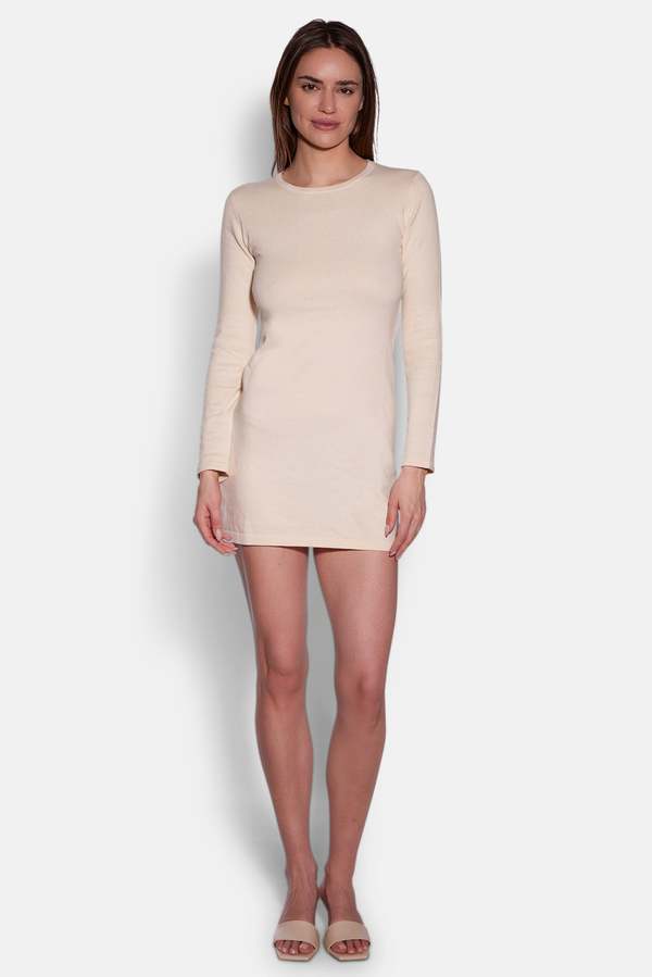 Audrey Mini Dress Cream, S Audrey Mini Dress Cream, S