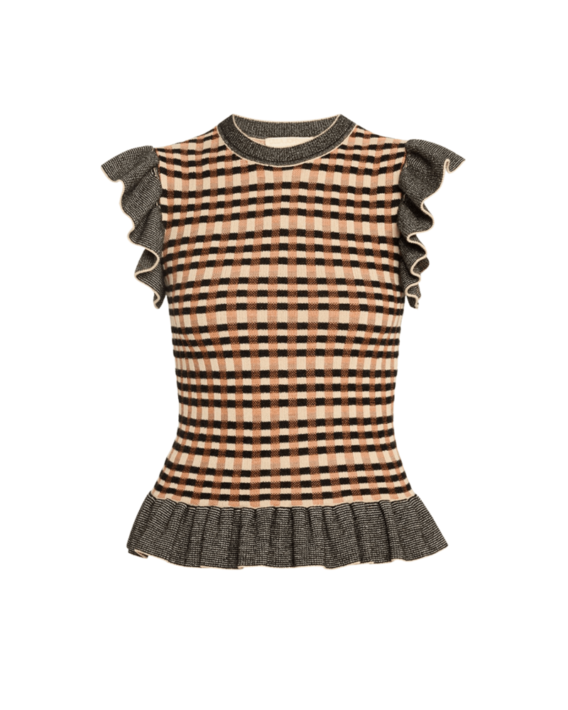 Ulla Johnson Rea Top - Tierra Check