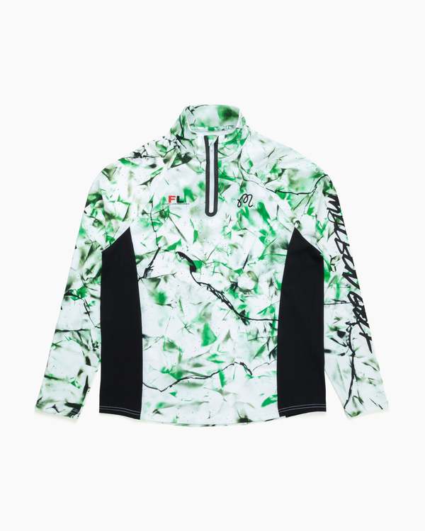 Malbon Futura Poly Performance Polo - Camo Multi