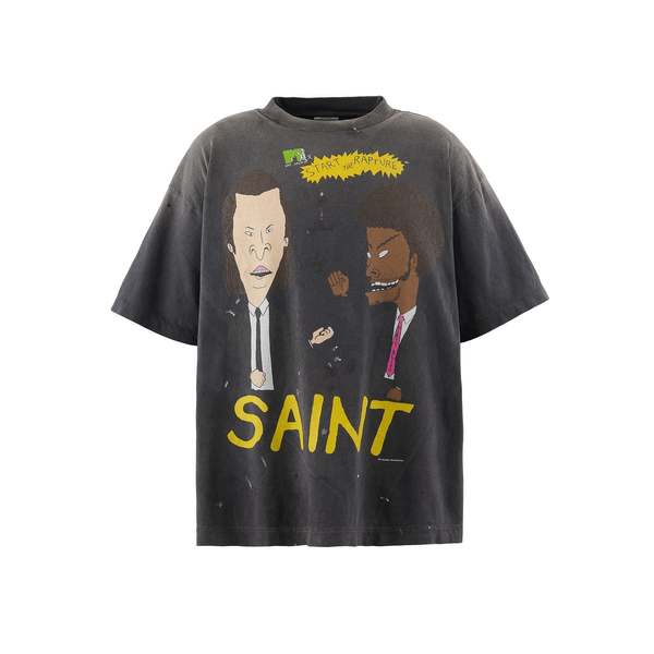 Saint Mxxxxxx Rapture Short-Sleeved T-shirt - Black | Garmentory