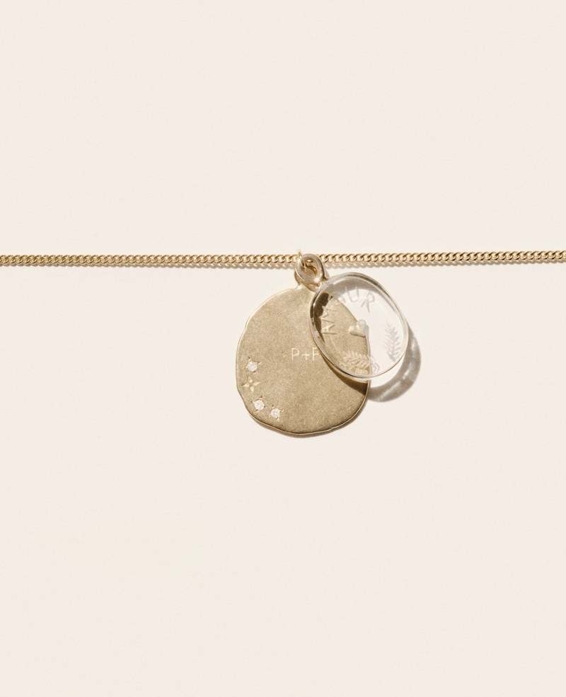 Pascale Monvoisin L'amour Gold Necklace