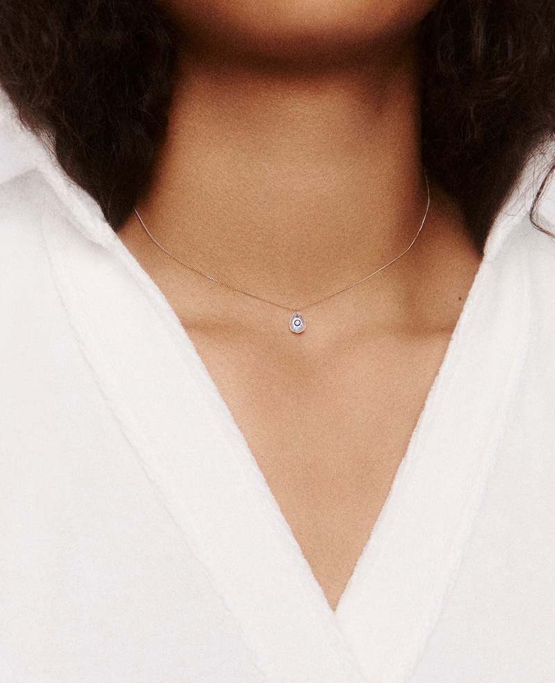 Pascale Monvoisin Small Orso Moonstone Necklace Pascale Monvoisin Small Orso Moonstone Necklace
