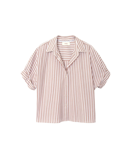 Varley Ellie Knit Shirt - White on Garmentory
