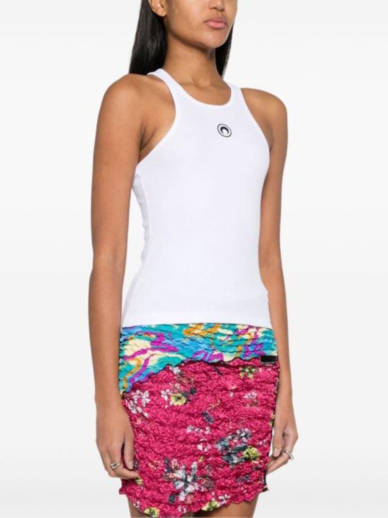 MARINE SERRE Top - White | Garmentory