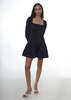 Sandy Liang Delia Dress - Navy - Thumbnail 1