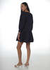 Sandy Liang Delia Dress - Navy - Thumbnail 2