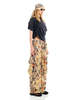 Collina Strada Zebra Floral Pleated Cargo Pant - Thumbnail 4