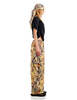 Collina Strada Zebra Floral Pleated Cargo Pant - Thumbnail 5