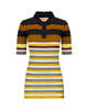 Marni Short Sleeve Polo Neck Top - Yellow - Thumbnail 1