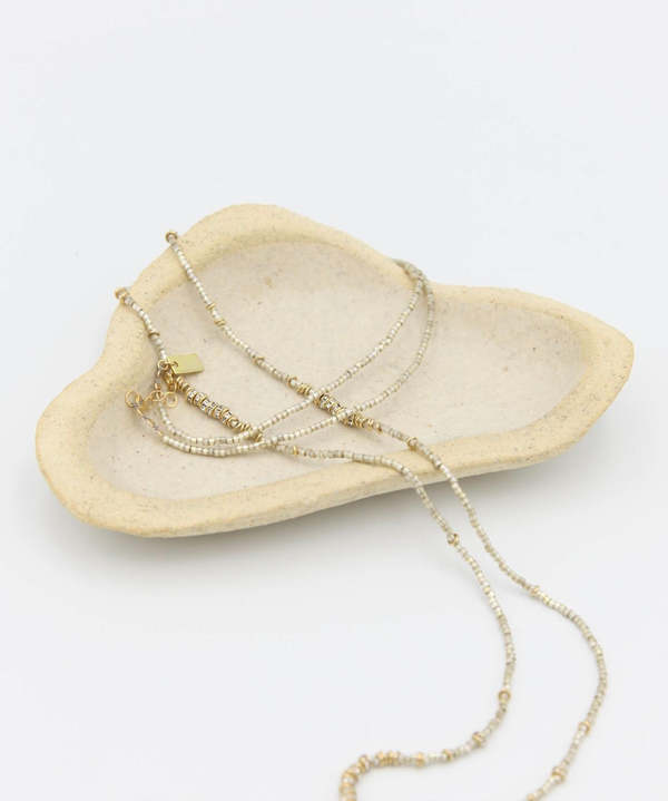 Iwona Ludyga Design Plene Lune Crystals Long Full Necklace