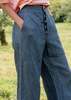 Sula Clothing LTD. Flare Pants - Denim - Thumbnail 4