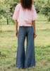 Sula Clothing LTD. Flare Pants - Denim - Thumbnail 5