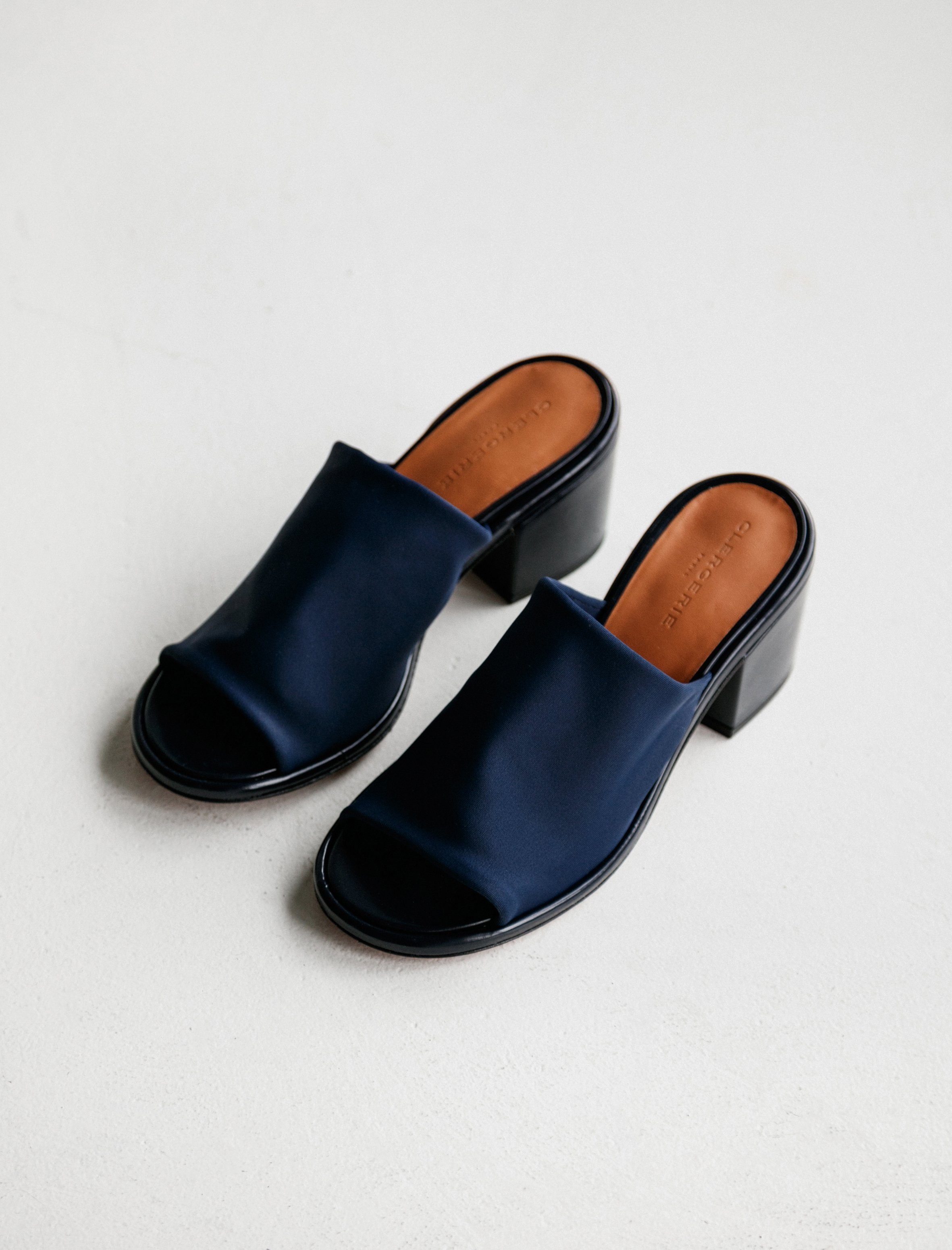 black stretchy sandals 90s