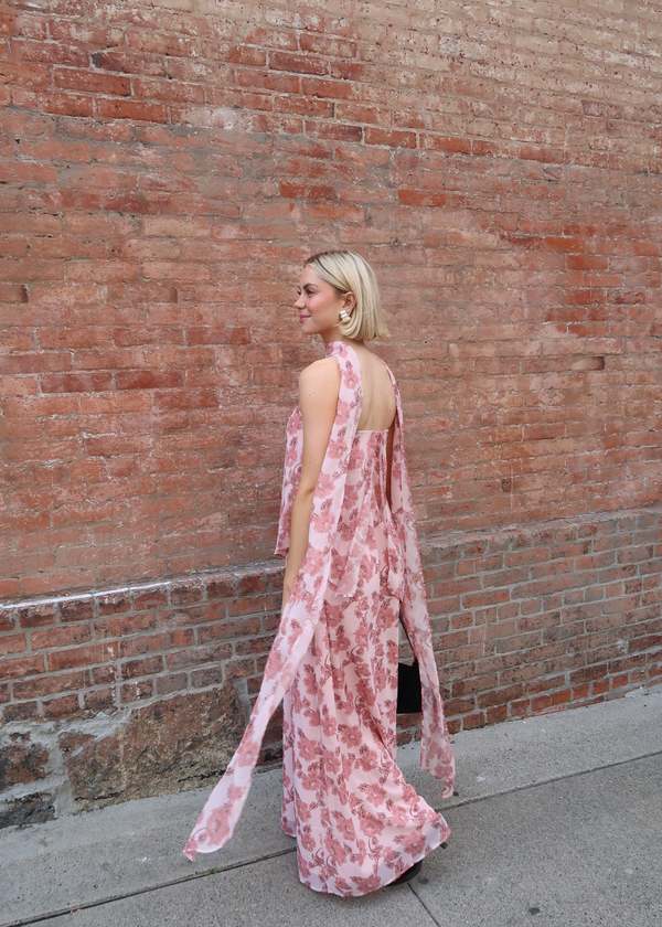open lace back dress Hansen & Gretel