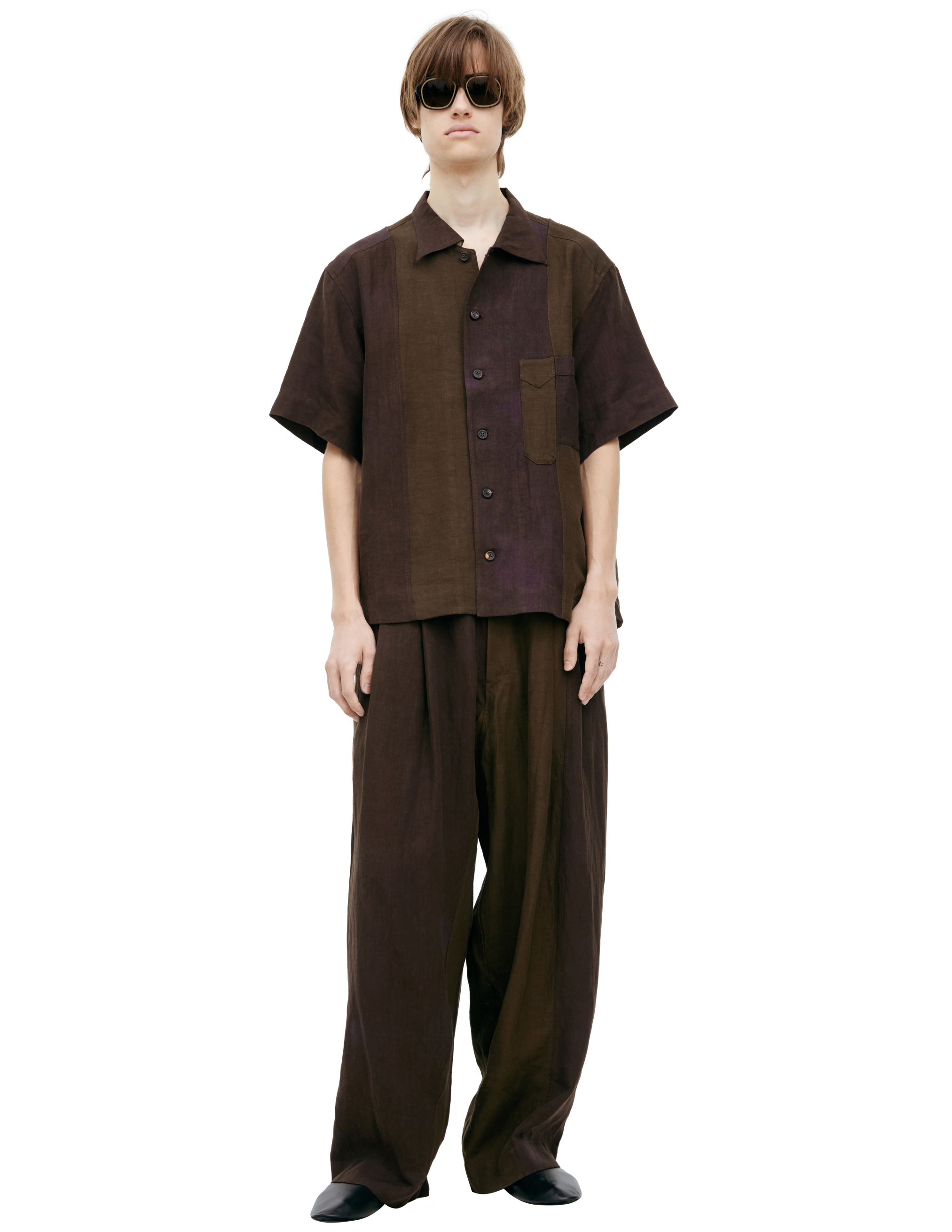 ZIGGY CHEN 23SS ベスト 48 ZIGGY CHEN High-Neck Asymmetric Vest （Black/Khaki） - Osaka