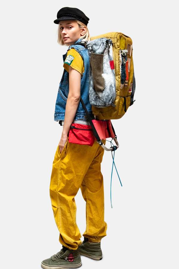 Flap/Snap FREECITY LARGE Matte/Satin Airjump Pant Laundry Whites