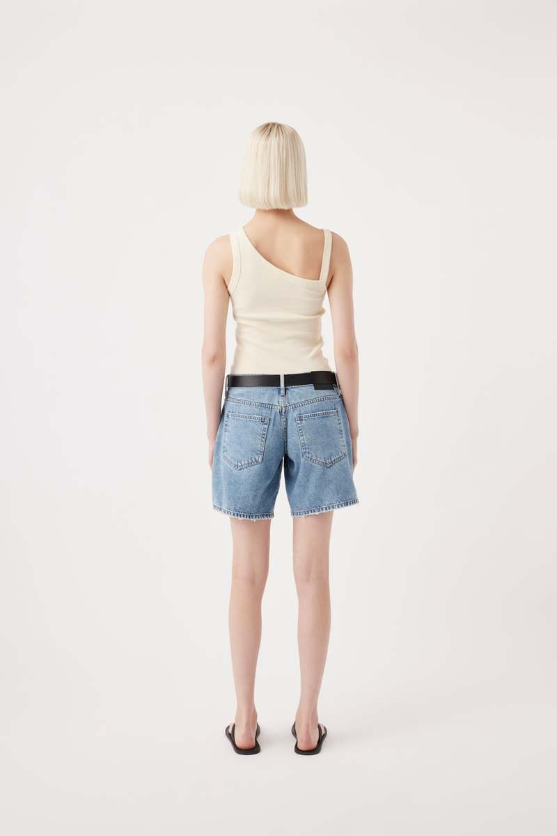 Outland Denim Kira Low Bermuda Short - Heirloom
