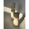 AARAM LUX Striped Column Candle Pillar Soy Decorative Candle - Thumbnail 2