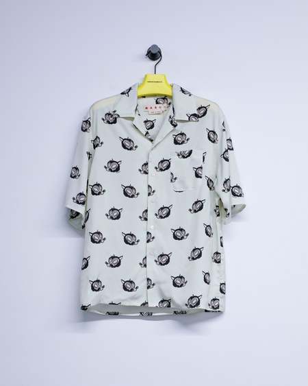 Marni Shirt torn collar top - blue | Garmentory