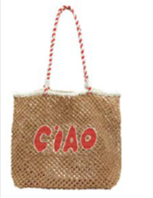 Clare V. L'ete Tote - Tan/Poppy