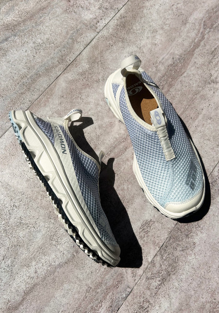 SALOMON White Rainy Day Oxford Tan Sneakers | Garmentory