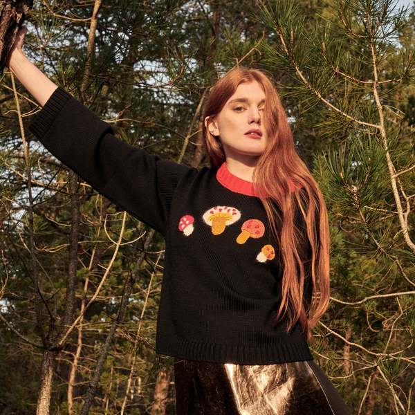 GiGi Knitwear Mushroom Sweater