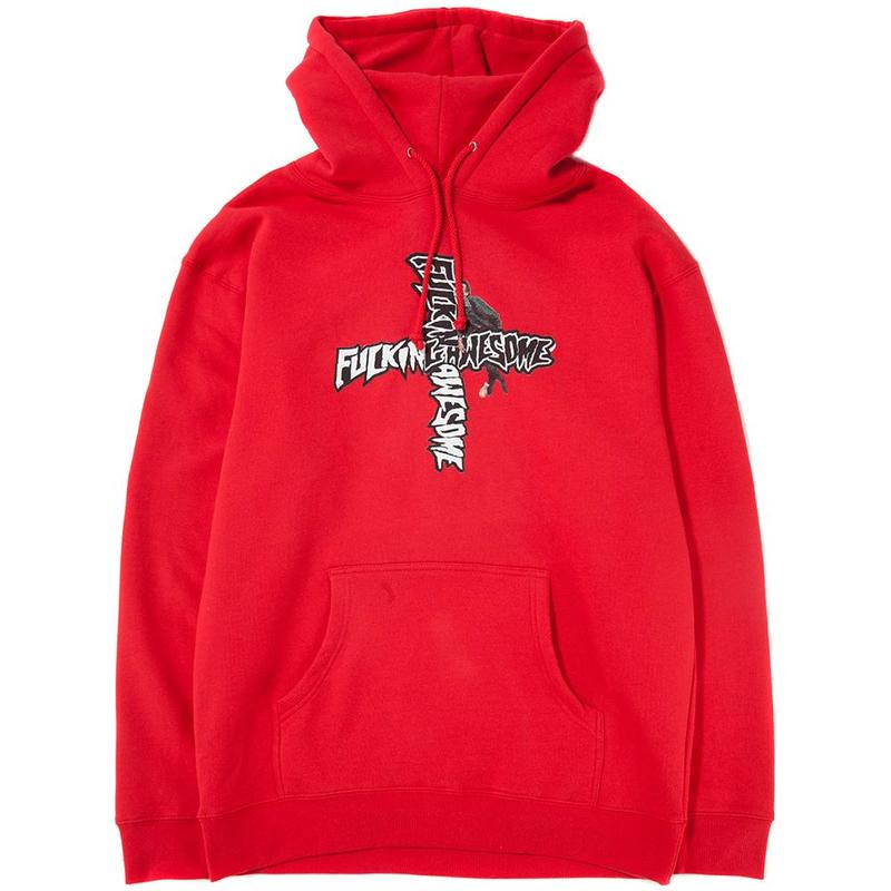 Fucking Awesome Hobo Pullover Hoodie / Red | Garmentory