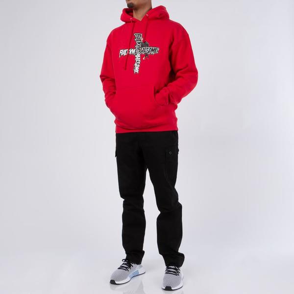パーカー Fucking awesome 18ss Hobo hoodie Fucking Awesome Hobo Pullover Hoodie / Red | Garmentory