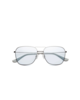 Caddis Hooper Reading Glasses - Polished Gunmetal Blue - Thumbnail 1