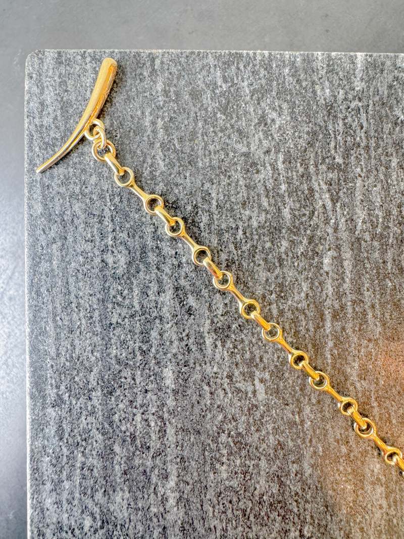 Gabriela Artigas 10mm Double Beam Bracelet - Gold Vermeil