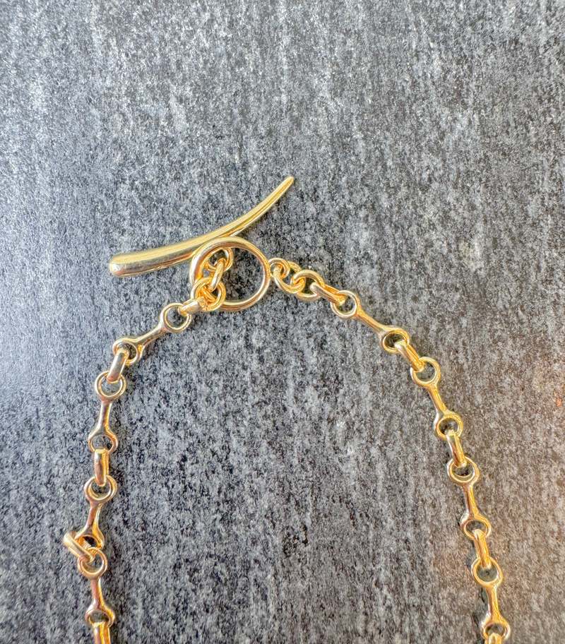 Gabriela Artigas 10mm Double Beam Bracelet - Gold Vermeil