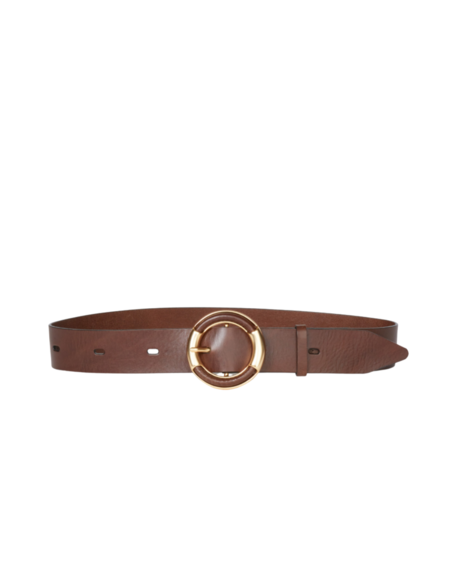 rag & bone Brown Suede Baby Boyfriend Belt | Garmentory