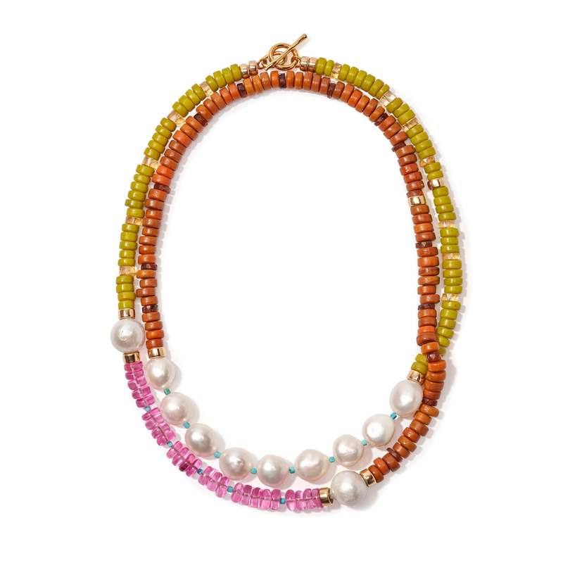 Lizzie Fortunato Cabana Necklace - Multi Lizzie Fortunato Cabana Necklace - Multi