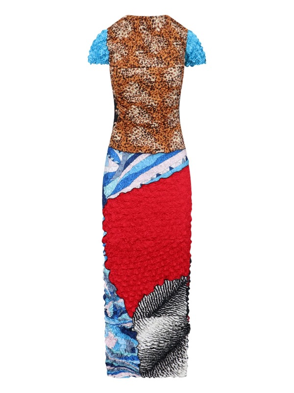MARINE SERRE Maxi Dress - Multicolor | Garmentory