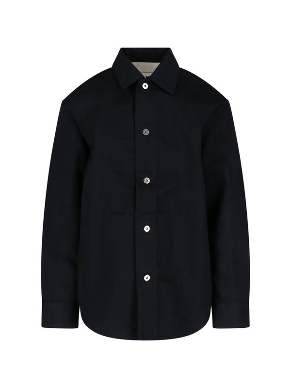 ジャケット・アウター JIL SANDERZip Shirt Jacket Black 4 JIL SANDERZip Shirt Jacket Black 4 - メルカリ