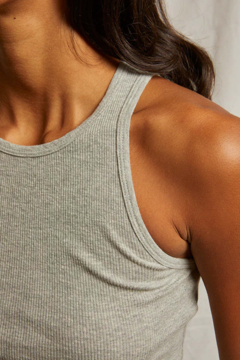 Perfect White Tee Kravitz Fine Rib Tank