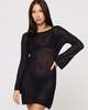 L*Space Cleo Cover Up Dress - Black - Thumbnail 1