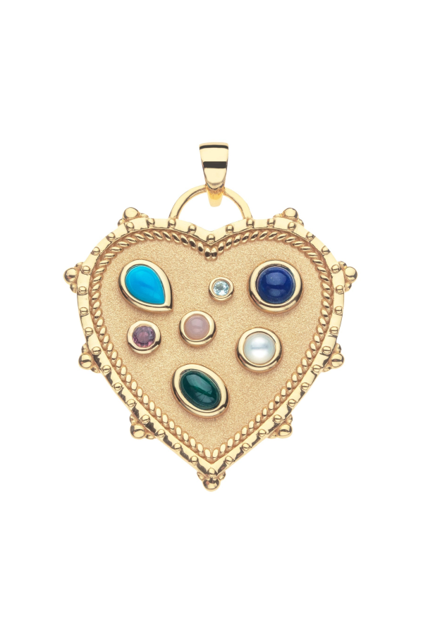Jane Win Jewelry Love Treasure Trove Pendant Necklace
