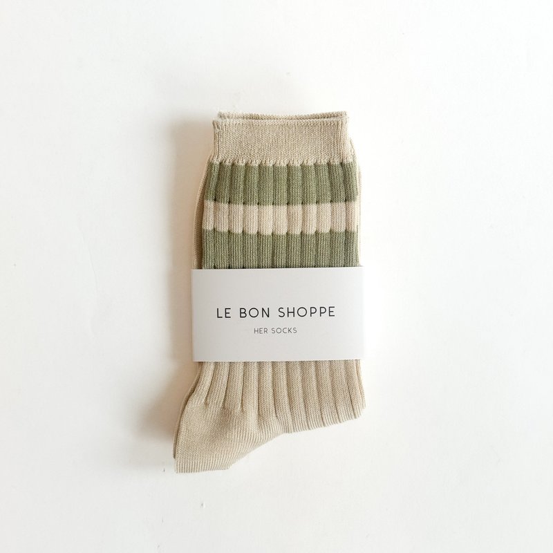 Le Bon Shoppe Her Varsity Socks Le Bon Shoppe Her Varsity Socks