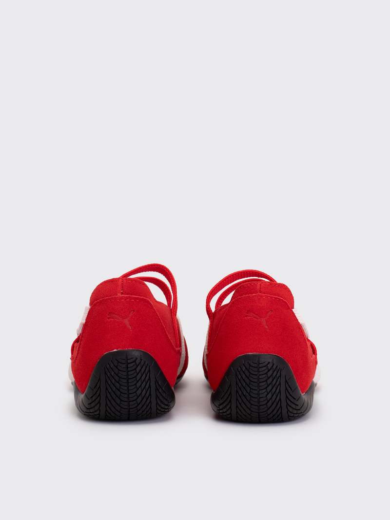 Puma Speedcat Ballet Suede Sneaker - Red/White/Black