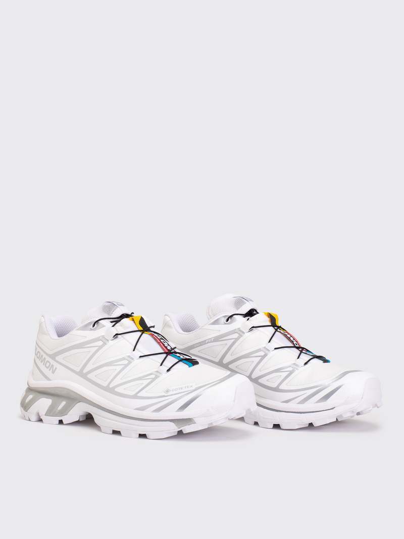 SALOMON XT-6 GORE-TEX Sneaker - White/White/FTW Silver SALOMON XT-6 GORE-TEX Sneaker - White/White/FTW Silver