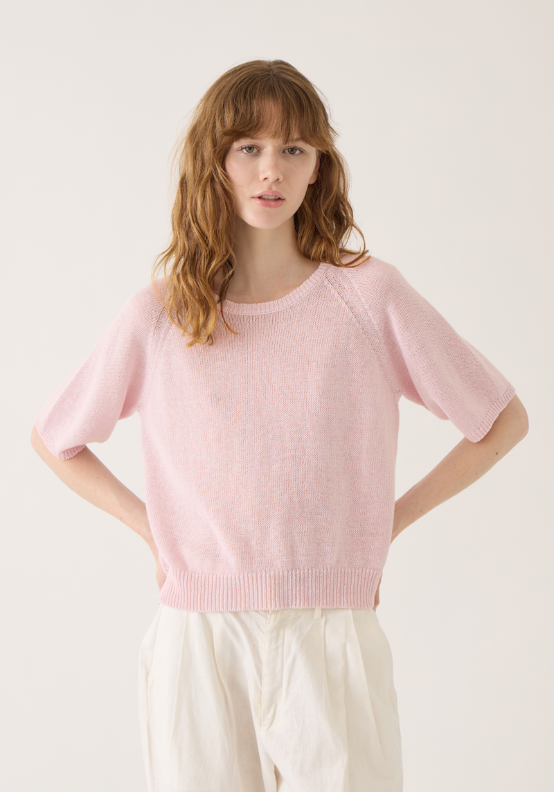 DEMYLEE Brenda Cotton Linen Top