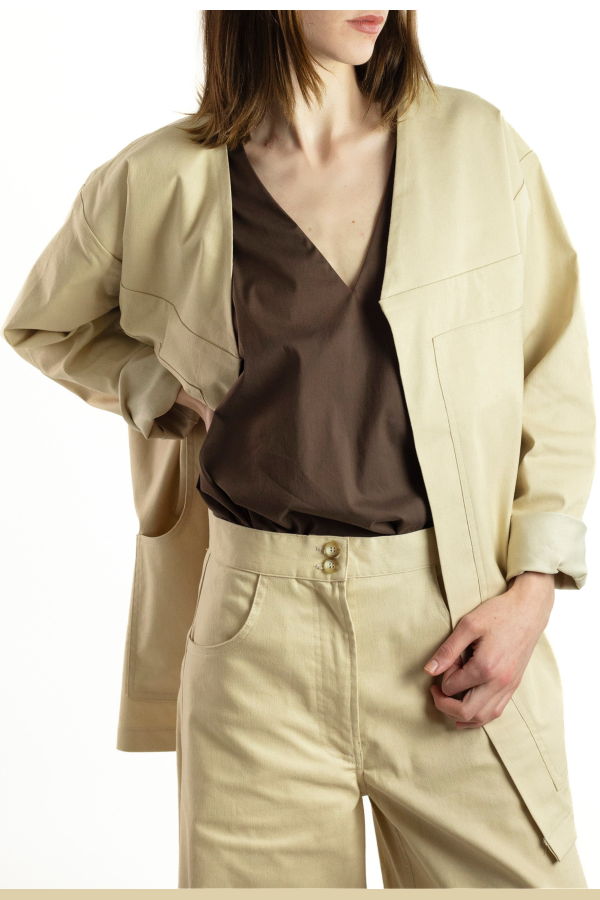 Meg Carpenter Jacket - Ivory