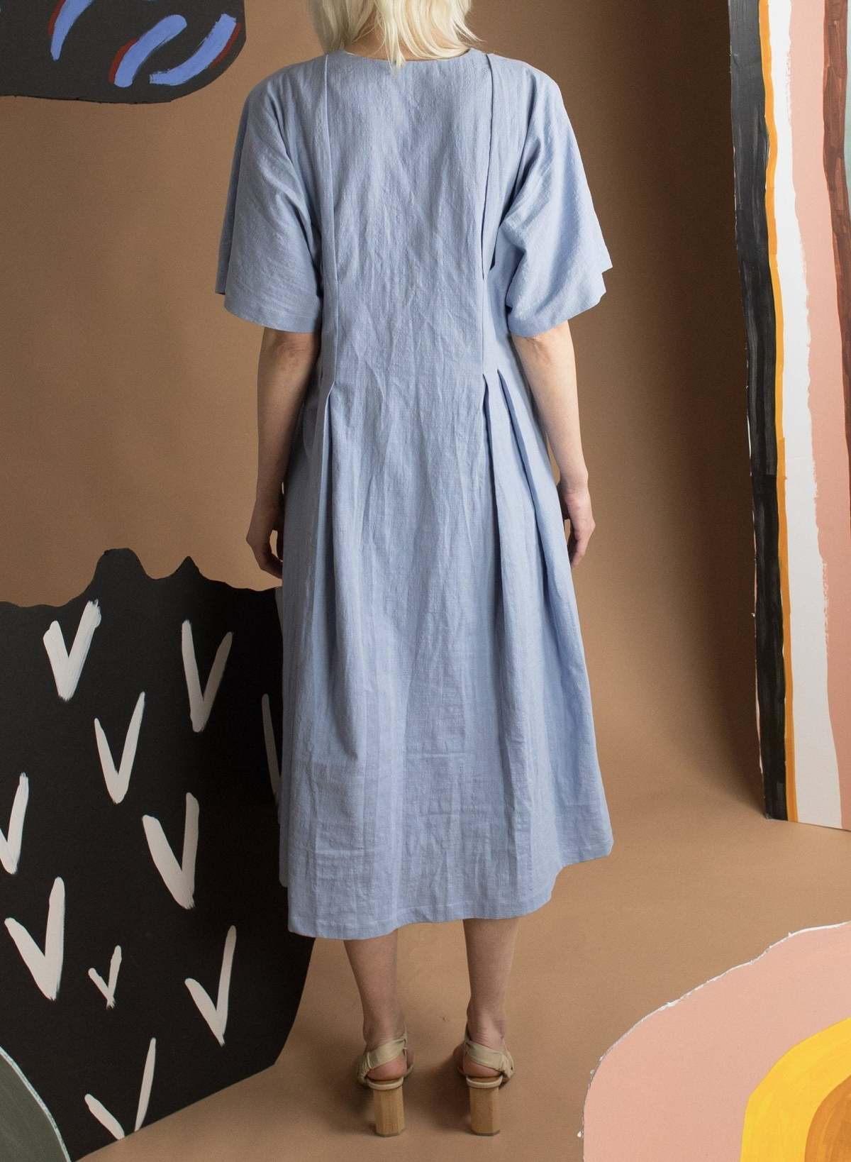 Meg Texada Dress - Periwinkle Blue - Image 7 of 7