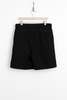 HATSKI Cotton / Linen Twill Pleated Thigh Wide Fit Shorts - Thumbnail 2