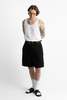 HATSKI Cotton / Linen Twill Pleated Thigh Wide Fit Shorts - Thumbnail 3
