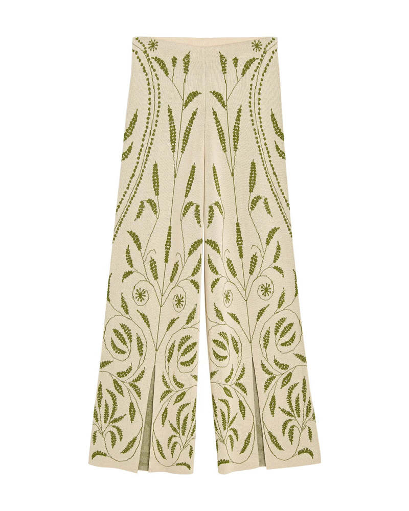 By Malene Birger Jorith Wide-Leg Trouser - Cream By Malene Birger Jorith Wide-Leg Trouser - Cream