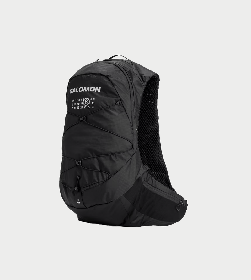 【初売り】 MM6 Margiela Maison MM6 x Garmentory | Black - Backpack Salomon バッグ